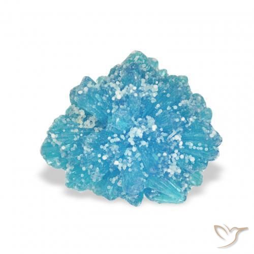 Cavansita Azul natural de 1.10 ct, Elegante, Opaco