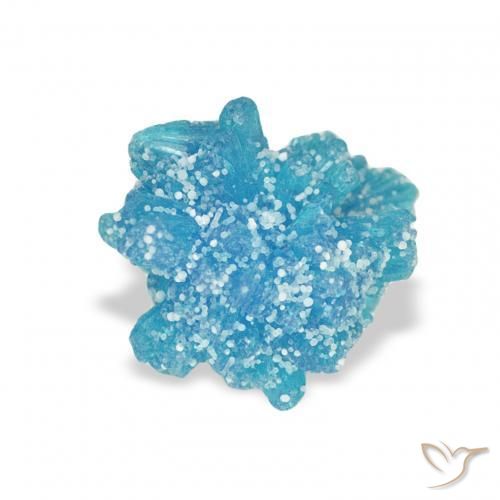 Cavansita Azul natural de 1.10 ct, Elegante, Opaco