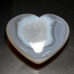 Calcedonia azul natural de 120,50 ct, transparente, transparente / translúcido