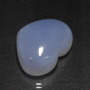 Calcedonia azul natural de 31,47 ct, transparente, transparente / translúcido