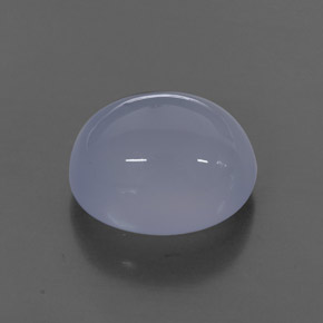 Calcedonia azul natural de 5,03 ct, transparente, transparente / translúcido