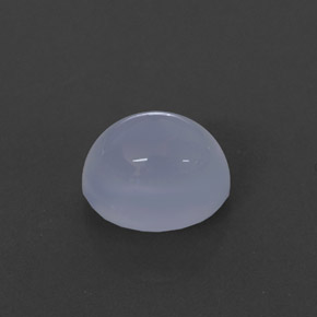 Calcedonia azul natural de 2,84 ct, transparente, transparente / translúcido