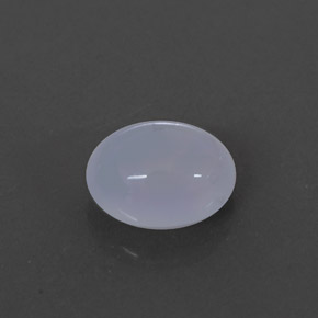 Calcedonia azul natural de 2,28 ct, transparente, transparente / translúcido
