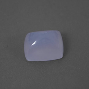 Calcedonia azul natural de 2,13 ct, transparente, transparente / translúcido