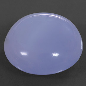 Calcedonia azul natural de 28,93 ct, transparente, transparente / translúcido