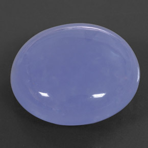 Calcedonia azul natural de 29,95 ct, transparente, transparente / translúcido