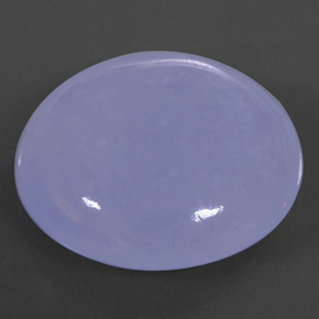 Calcedonia azul natural de 36,59 ct, transparente, transparente / translúcido
