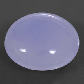 Calcedonia azul natural de 44,51 ct, transparente, transparente / translúcido