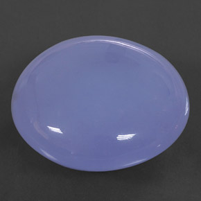 Calcedonia azul natural de 47,14 ct, transparente, transparente / translúcido