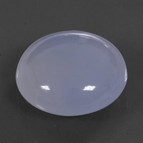 Calcedonia azul natural de 50,66 ct, transparente, transparente / translúcido