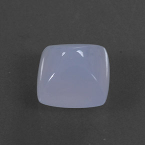 Calcedonia azul natural de 1,77 ct, transparente, transparente / translúcido