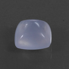 Calcedonia azul natural de 2,35 ct, transparente, transparente / translúcido
