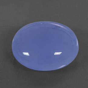 Calcedonia azul natural de 27,29 ct, transparente, transparente / translúcido