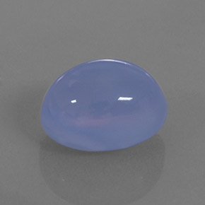 Calcedonia azul natural de 11,03 ct, transparente, transparente / translúcido
