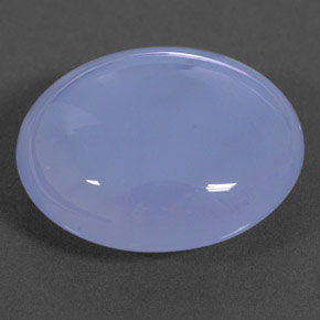 Calcedonia azul natural de 12,46 ct, transparente, transparente / translúcido