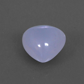 Calcedonia azul natural de 1,69 ct, transparente, transparente / translúcido