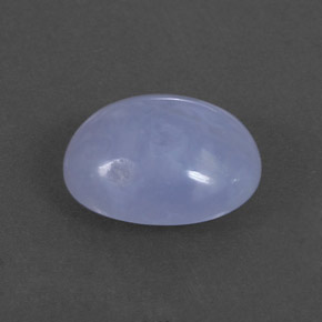 Calcedonia azul natural de 3,02 ct, transparente, transparente / translúcido