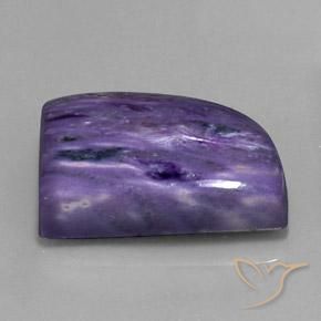 Charoíta Violeta púrpura terciopelo natural de 30.57 ct, Elegante, Opaco