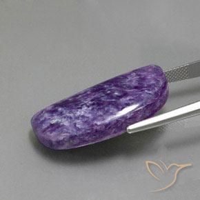 29.93ct Natural Violeta oscuro Charoita, Elegante, Opaco