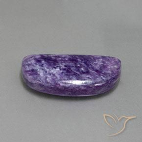 Charoíta Violeta oscuro natural de 29.93 ct, Elegante, Opaco