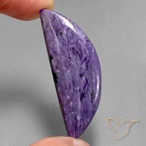 30.15ct Natural Violeta oscuro Charoita, Elegante, Opaco
