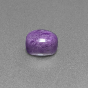 Charoíta Violeta natural de 1.50 ct, Corte Óvalo, Opaco