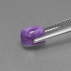 Charoíta Violeta natural de 1.50 ct, Corte Óvalo, Opaco