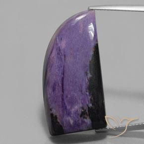 29.81ct Natural Violeta oscuro Charoita, Elegante, Opaco