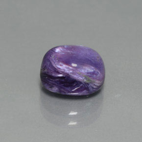 Charoíta Violeta natural de 2.81 ct, Corte Óvalo, Opaco
