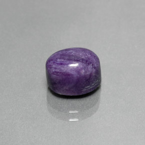 Charoíta Violeta natural de 3.24 ct, Corte Óvalo, Opaco