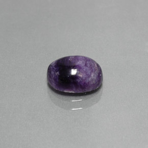 Charoíta Violeta natural de 1.84 ct, Corte Óvalo, Opaco
