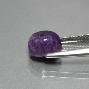Charoíta Violeta natural de 2.80 ct, Corte Óvalo, Opaco