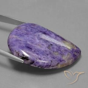 Charoíta Violeta medio natural de 54.00 ct, Elegante, Opaco