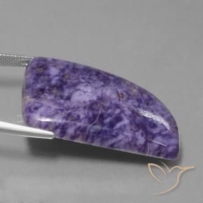 Charoíta Violeta medio natural de 48.40 ct, Elegante, Opaco