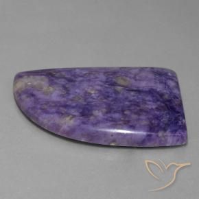 Charoíta Violeta oscuro natural de 72.98 ct, Elegante, Opaco