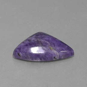 Charoíta Violeta natural de 8.20 ct, Forma elegante, Opaco