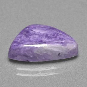 Charoíta Violeta natural de 5.94 ct, Forma elegante, Opaco