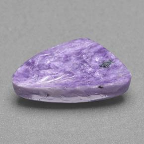 Charoíta Violeta natural de 5.94 ct, Forma elegante, Opaco