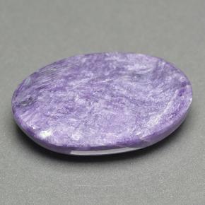 Charoíta Violeta natural de 16.59 ct, Corte Óvalo, Opaco