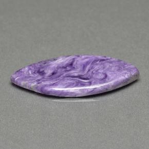 Charoíta Violeta natural de 4.65 ct, Marquesa, Opaco