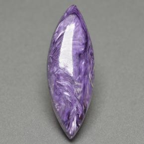 Charoíta Violeta natural de 8.50 ct, Marquesa, Opaco