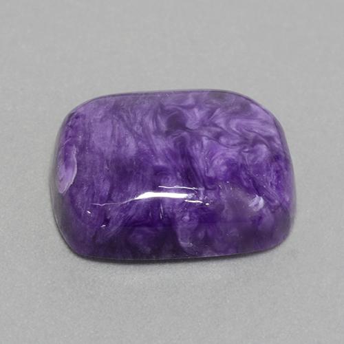 Charoíta Violeta natural de 16.05 ct, Corte Cojín, Opaco