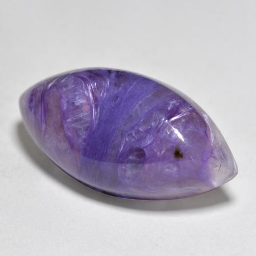 Charoíta Violeta púrpura terciopelo claro natural de 15.14 ct, Marquesa, Opaco
