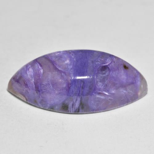 Charoíta Violeta púrpura terciopelo claro natural de 15.14 ct, Marquesa, Opaco