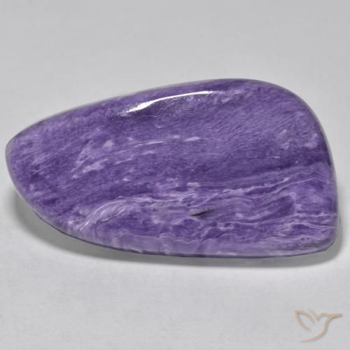 46.54ct Natural Violeta medio Charoíta, Elegante, Opaco