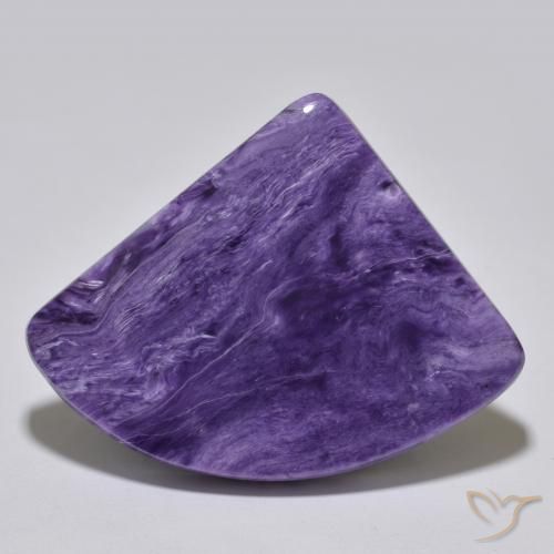 55.11ct Natural Violeta medio Charoita, Elegante, Opaco