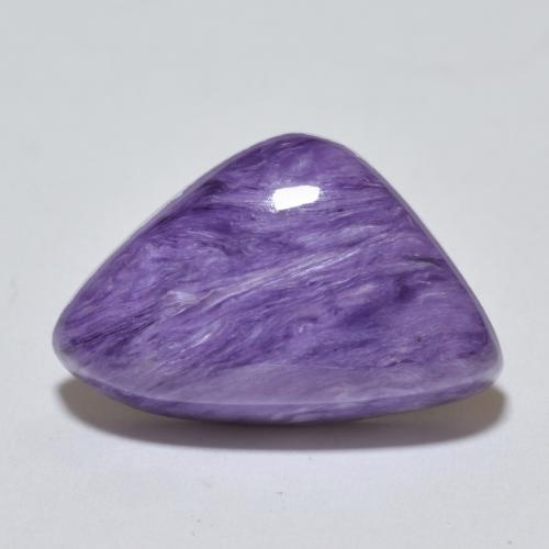 Charoíta Violeta púrpura claro natural de 7.86 ct, Trillón, Opaco
