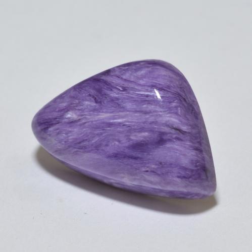 Charoíta Violeta púrpura claro natural de 7.86 ct, Trillón, Opaco