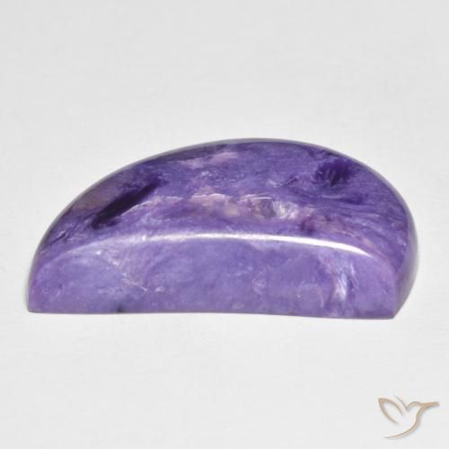 Charoíta Medium Dark-Violet natural de 12.59 ct, Elegante, Opaco