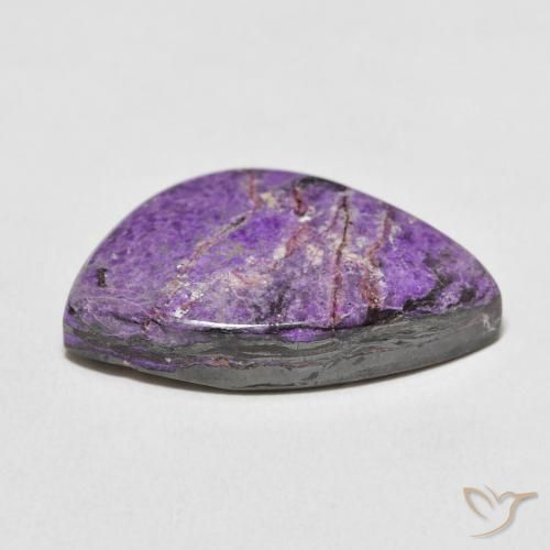 Charoíta Violeta medio natural de 21.33 ct, Elegante, Opaco